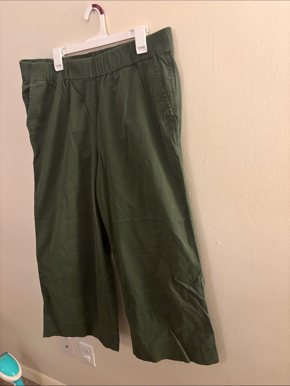 J. Crew Astrid Chino Pants Utility Green XXL
